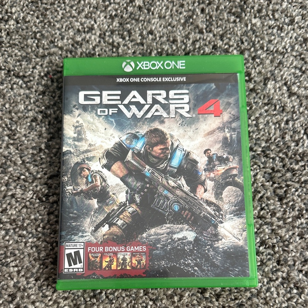 Gears of War 4 for Xbox One - Green Case